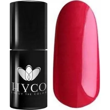 Přípravek na nehty Hybridní lak barevný lak Hyco 18 baby Pink 6 ml