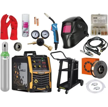 Svářečka Giga set svářečka iWELD GORILLA POCKETMIG 205 SILVERBACK