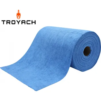 Utěrka TROYACH Microfibre Blue 30x30 cm (75pcs) (mikrovláknové utěrky v roli)