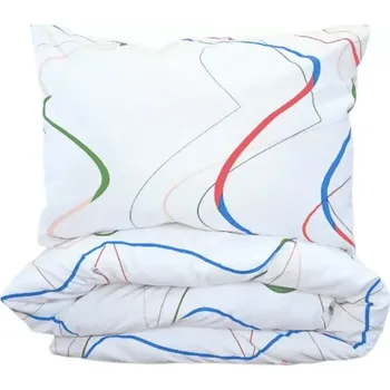 Povlečení Povlečení Vlnky bavlna 140x200, 70x90 cm