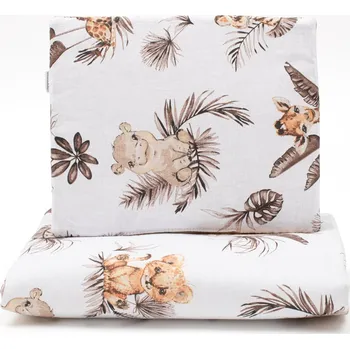 Oboustranný Set z Velvet do kočárku New Baby Safari