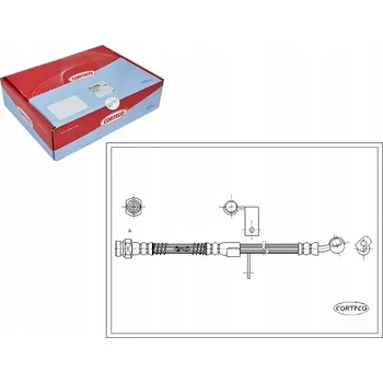 Brzdová hadice CORTECO 19032995 Brzdová hadice, flexibilní