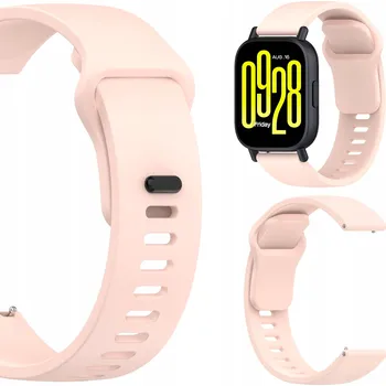 Řemínek na hodinky Řemínek Polax pro Xiaomi 22mm růžový