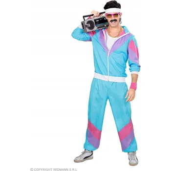 Kostým sportovního dresu teplákovka Z 80. LET xxxl