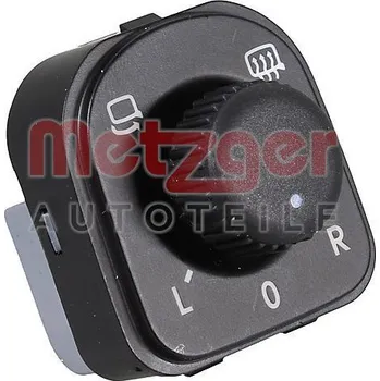 Auto zrcátko Spínač, nastavení vnějšího zrcátka METZGER 09161126