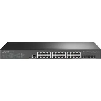 Switch TP-Link JetStream TL-SG3428X V1.6 - Přepínač - řízený - 24 x 10 100 1000 + 4 x 10 Gigabit SFP+ - Lze montovat do rozvaděče
