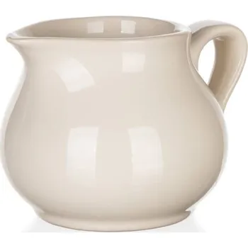 Konvička na mléko Mléčenka Natural 240 ml, ivory