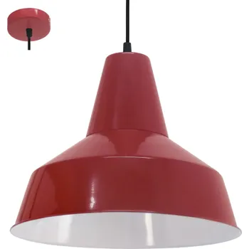 Žárovka svítidlo EGLO SOMERTON závěsné 60W/E27 červená