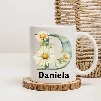 Hrnek s vlastním jménem 4 Růžová