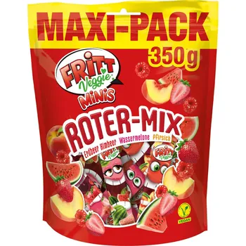 Bonbon Fritt Veggie Minis Roter-Mix Maxi Pack 350g