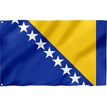 Vlajka Vlajka WARAGOD Bosna a Hercegovina 150x90 cm