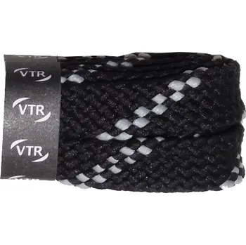 Tkaničky do bot SPEEDY LACES Trekkingové tkaničky ploché 140cm černošedá