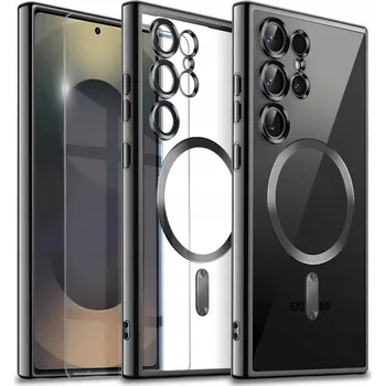 Pouzdro na mobilní telefon Zadní Kryt Erbord pro Samsung Galaxy S25 Ultra černý