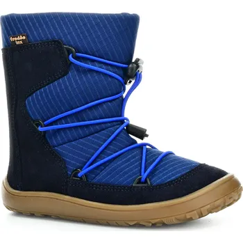 Dívčí zimní obuv Froddo G3160251 Dark Blue zimní barefoot boty Velikost boty (EU): 25, Vnitřní délka boty: 160, Vnitřní šířka boty: 65