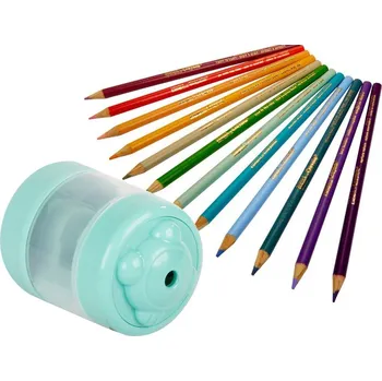 Obálka dobirkov.cz Elektrické ořezávátko na školní pastelky a tužky - tyrkysová, růžová