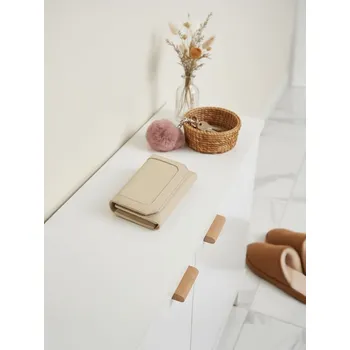 Sinsay - Hladká peněženka na patent - béžová - 9583R-02X - 9583R-02X-ONE