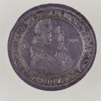 Tolar Leopold V. Tyrolský 1620 Hall 28,28 g