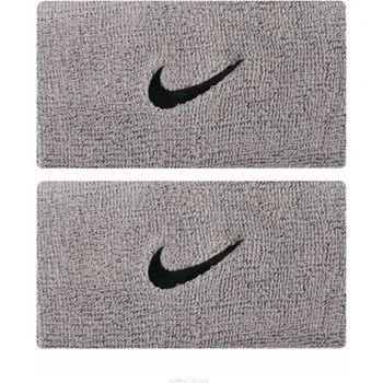 Dámské oblečení Frotka na zápěstí Nike šedá