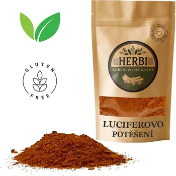 Koření Herbi Luciferovo potěšení, 50 g – pálivá směs pro milovníky ohnivých chutí