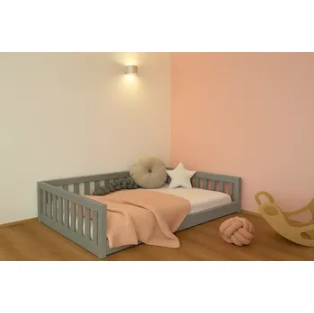 Dětská postel MAXIDO Dětská postel Maxim 160 x 80 šedá (Český výrobek)