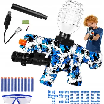 Velká Puška Automat na gelové kuličky Automatická pistole Velká sada