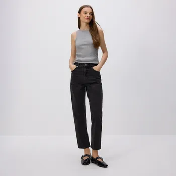 Reserved - Džíny mom fit - šedá - 768FZ-90J - 768FZ-90J-46