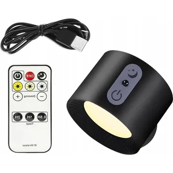 Nástěnné svítidlo BEZDRÁTOVÉ LED NÁSTĚNNÉ SVÍTIDLO MAGNETICKÉ S DÁLKOVÝM OVLADAČEM 3