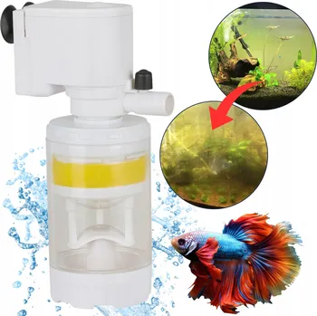 Akvarijní filtr VNITŘNÍ AKVARIJNÍ FILTR PROFESIONÁLNÍ HOUBOVÝ s rotorem 6W 400L/h
