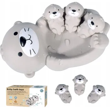 Hračka pro nejmenší Gumová hračka do vany pro děti, měkká, 18 m dlouhá, do vany bazénu