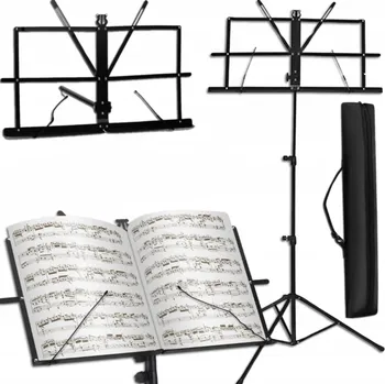 STOJAN NA NOTY KOVOVÝ NASTAVITELNÝ PULT