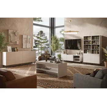 Obývací stěna HALMAR Obývací pokoj PAXOS kašmír