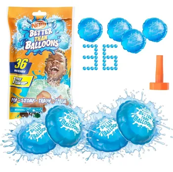 Hračka pro nejmenší Nerf Vodní Bomby Better Than Balloons 36 ks F9007