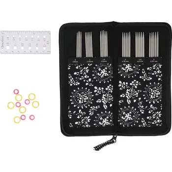 Jehlice ChiaoGoo Sada ponožkových jehlic ChiaoGoo, kovové