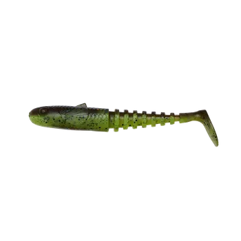 Umělá nástraha Savage Gear Gumová Nástraha Gobster Shad Chartreuse Pumpkin Délka: 7,5cm, Hmotnost: 5g