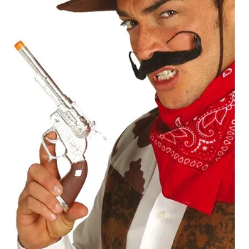 Karnevalový doplněk Revolver - kovbojský