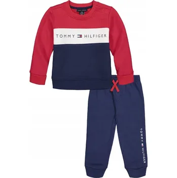 Kojenecká souprava Tommy Hilfiger kojenecký komplet 2 ks elementární modrý, velikost 62