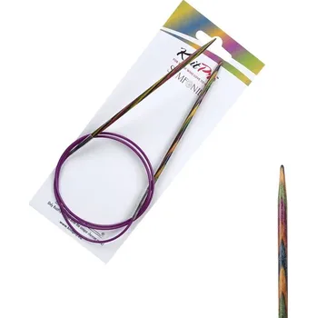 Jehlice KnitPro Symfonie kruhové fixní jehlice 4mm 80cm (KnitPro Symfonie kruhové jehlice 4mm 80cm)