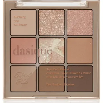 Přípravek na oči Dasique Eye Shadow Pallete paletka očních stínů odstín 24 Muted Nuts 7 g