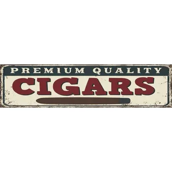 Obraz Cedule Cigars Premium Quality