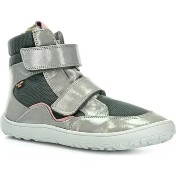 Dívčí zimní obuv Froddo G3160247-14 Grey/Silver zimní barefoot boty Velikost boty (EU): 27, Vnitřní délka boty: 175, Vnitřní šířka boty: 70