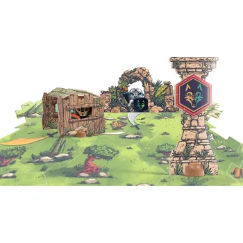 Dřevěná hračka Arty Toys - Puzzl’Up – pirát Voras z klanu Furious -18 ks