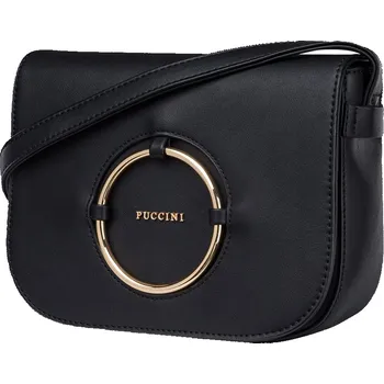 Kabelka PUCCINI kabelka přes rameno eko kůže černá