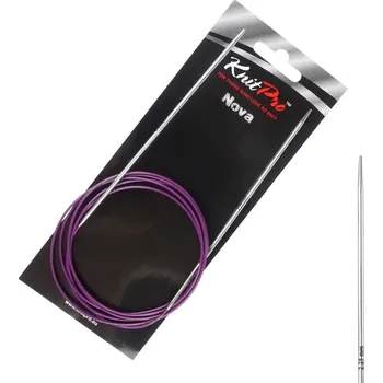 Jehlice KnitPro Nova kruhové kovové fixní jehlice 2,25mm 150cm (KnitPro Nova kruhové kovové jehlice 2,25mm 150cm)