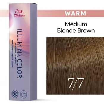 Barva na vlasy Wella Professionals Illumina Color 60ml Odstín: 7/7