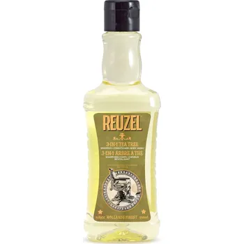 Šampon REUZEL 3-in-1 Tea Tree Shampoo-Conditioner-Body Wash 350 ml