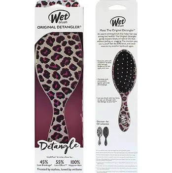 Přípravek na tvář Wet Brush Original Detangler Safari Pink Leopard