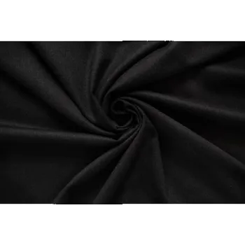 Metráž - OBLEKOVKA VLNA/Pes/Ly TMAVĚ ŠEDÁ - látka na šaty, kalhoty a sukně - Šedá, 140 cm