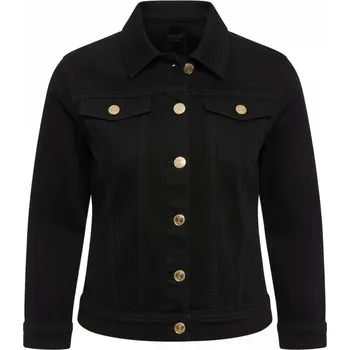 Pánská větrovka GAUDI Jeans Black džínová bunda L Černá