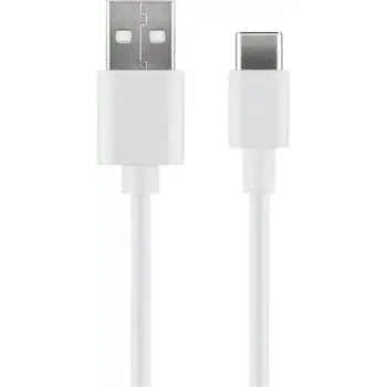 Kabel do PC MicroConnect kabel USB C (M) - USB2.0 A (M) 2m bílá (USB3.1CCHAR2W)