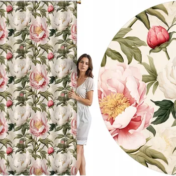 Obraz ZÁVĚS DO KUCHYNĚ A OBÝVACÍHO POKOJE NA PÁSCE 140X250 ZKRÁCENÁ PIVOŇKY